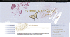 Desktop Screenshot of potions-et-chaudron.com